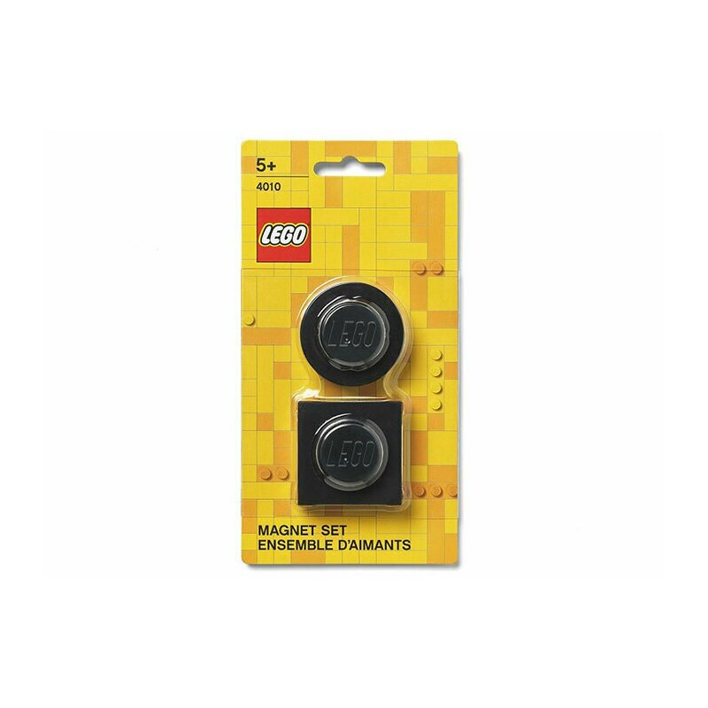 Lego - set magneti 2 bucati , negru