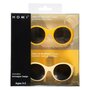 Ochelari de soare pentru copii MOKKI Click & Change, protectie UV, galben, 0-2 ani, set 2 perechi - 3