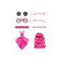 Ochelari de soare pentru copii MOKKI Click & Change, protectie UV, roz, 0-2 ani, set 2 perechi - 1