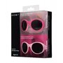 Ochelari de soare pentru copii MOKKI Click & Change, protectie UV, roz, 0-2 ani, set 2 perechi - 3