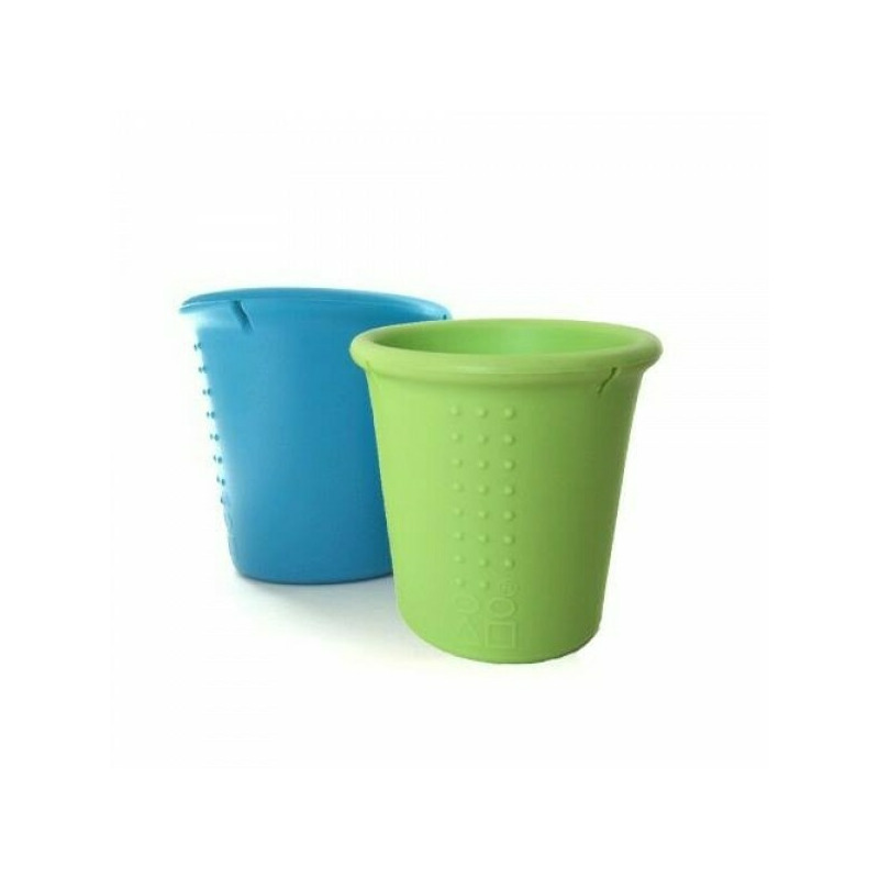 Set 2 pahare din silicon - Silikids - Sea&Lime