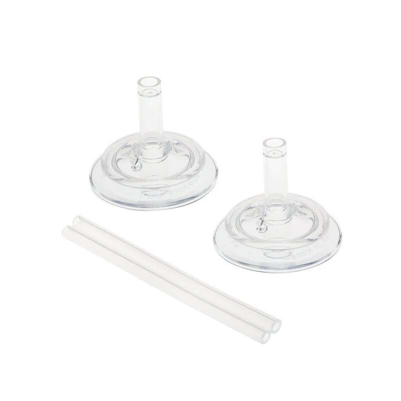 Spectra - accesoriu paie pentru biberon, 2 buc din silicon