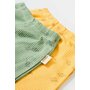 Set 2 pantalonasi Printed, BabyCosy, 50% modal+50% bumbac, Verde/Lamaie (Marime: 6-9 luni) - 2