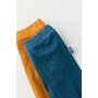 Set 2 pantaloni bebe unisex din bumbac organic si modal - Bleumarin/Sofran, BabyCosy (Marime: 12-18 Luni) - 4