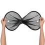 Set 2 parasolare auto, Lionelo, Sunshade, Universal, Cu ventuze, Include saculet depozitare,  44x38 cm, Negru - 6
