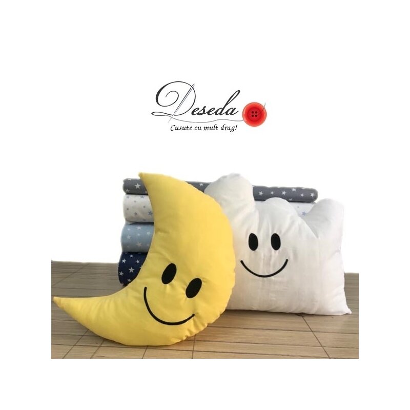 Deseda - set 2 perne decorative fete zambitoare