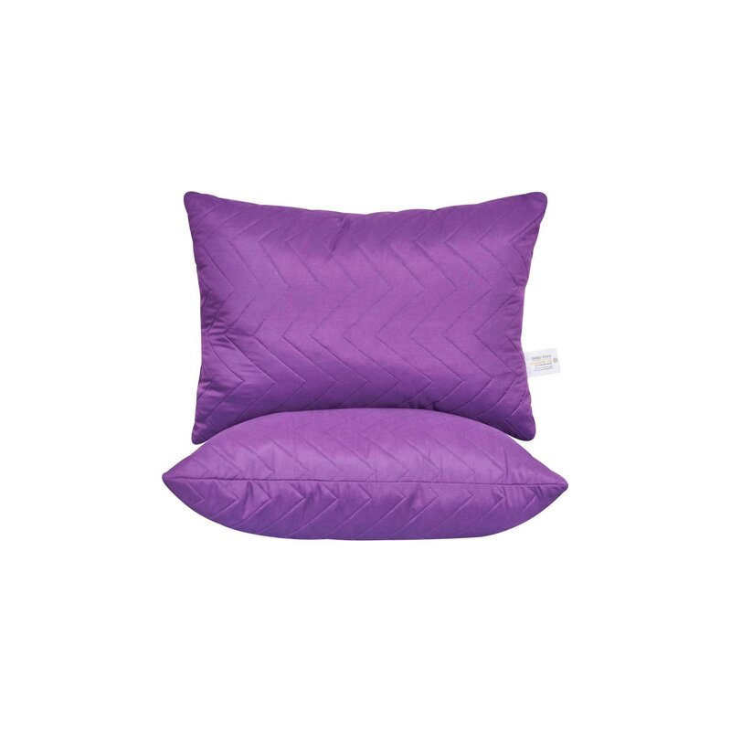 Set 2 Perne matlasate US, microfibra Purple Magic, 50x70 cm