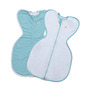 Set 2 saci de dormit nou-nascut Swaddle First Sleep Calm Star & Coral Blue - 1