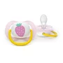 Set 2 suzete bebelusi, Philips Avent, Ultra Air, Ortodontice, Silicon moale, Ventilate, Senzatie naturala, Fara BPA, 0-6 luni, Roz/Mov - 6