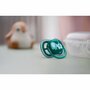 Set 2 suzete bebelusi, Philips Avent, Ultra Air, Ortodontice, Ventilate, Tetina extra-ferma, Fara BPA, Peste 18 luni, Deco Albastru/Verde inchis - 4