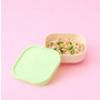 Set 3 boluri pentru hrana bebelusi Miniware Snack Bowl, 100% din materiale naturale biodegradabile, Aqua+Grey+Keylime - 2