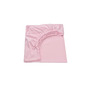 Set 3 cearsafuri alb roz si fetite + protectie impermeabila patut 90x40 50 cm - 4