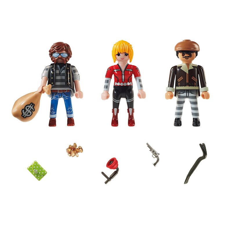 Playmobil - set figurine hoti 3 piese city action
