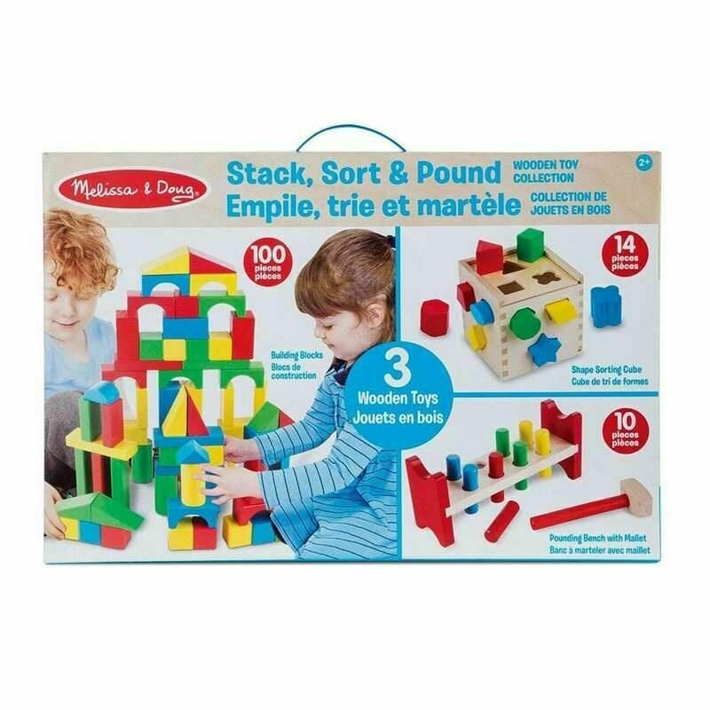 Melissa & doug - set de joaca 3 jucarii clasice