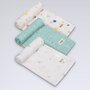 Set 3 museline, Lionelo, Dot, Multifunctionale, Din bambus, Ideale pentru infasat, Cu proprietati antibacteriene, antifungice si antialergice, Lavabile la masina de spalat, 70x70 cm, Multicolor - 6