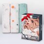 Set 3 museline, Lionelo, Dot, Multifunctionale, Din bambus, Ideale pentru infasat, Cu proprietati antibacteriene, antifungice si antialergice, Lavabile la masina de spalat, 70x70 cm, Multicolor - 9
