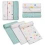 Set 3 museline, Lionelo, Dot, Multifunctionale, Din bambus, Ideale pentru infasat, Cu proprietati antibacteriene, antifungice si antialergice, Lavabile la masina de spalat, 70x70 cm, Multicolor - 5