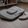 Set 3 perne ergonomice, BBluv, Ergo, Pentru cap, gat si trunchi, 8 functii, Inclinare 12 grade, Cu husa detasabila si lavabila, 0 luni+, Grey - 4