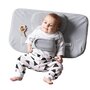 Set 3 perne ergonomice, BBluv, Ergo, Pentru cap, gat si trunchi, 8 functii, Inclinare 12 grade, Cu husa detasabila si lavabila, 0 luni+, Grey - 3