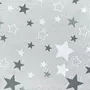 Set 3 piese, New Baby, Baby Nest, Cu paturica si pernuta, White/Grey stars - 6