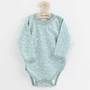 Set 3 piese, New Baby, Classic II, Include 3 body-uri cu maneca lunga, Marime 62, Din bumbac 100%, Blue - 4