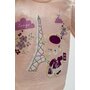 Set 3 piese: pantaloni, bluzita si vestuta eleganta pentru bebelusi Paris Love, Tongs baby (Culoare: Vernil, Marime: 24-36 luni) - 4