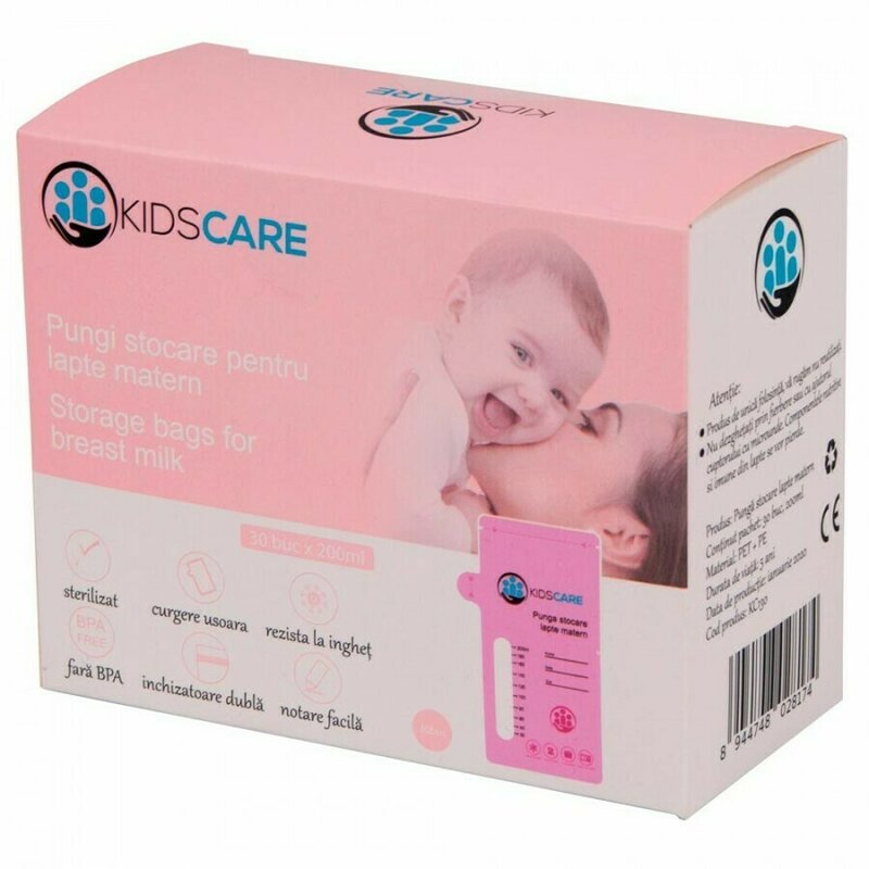 Kidscare - pungi stocare lapte kc130 30 bucati