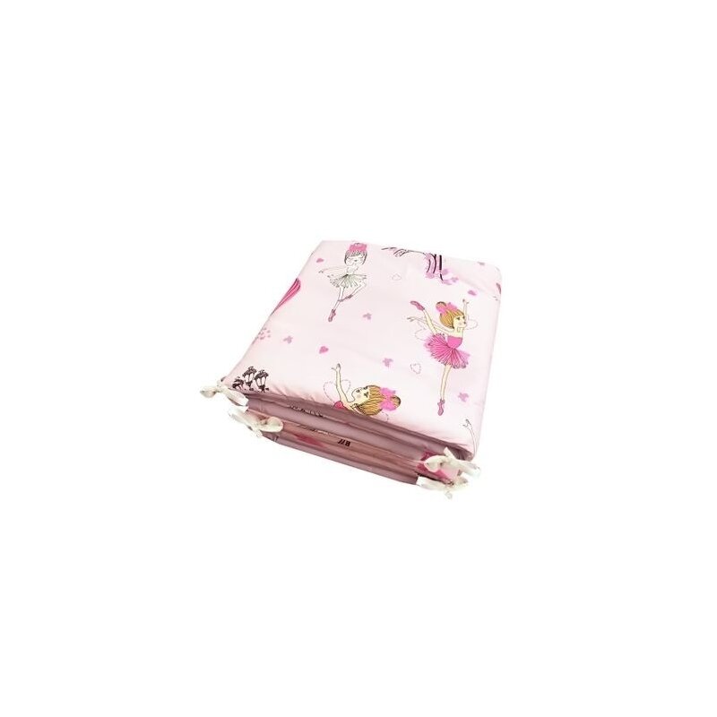 Deseda - set 4 aparatori laterale pufoase h39 pat 120x60 cm balerine