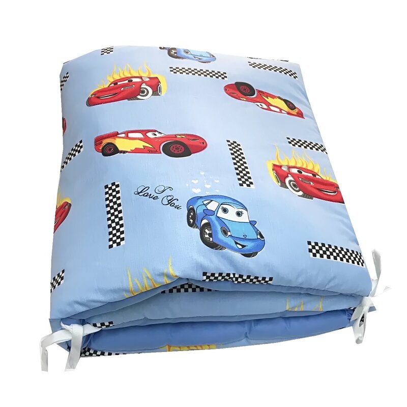 Deseda - set 4 aparatori laterale pufoase h39 pat 140x70 cm cars