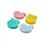 Set bureti de baie, BabyJem, 4 buc, Forme diferite, Pentru bebelusi, 0 luni+, Multicolor - 1