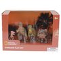 National Geographic - Set 4 figurine Chasmosaurus, Guanlong, Pachycephalosaurus si T-Rex - 1