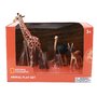 National Geographic - Set 4 figurine Girafa, Elefantel, Strut si Antilopa - 1