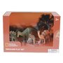 National Geographic - Set 4 figurine Pachycephalosaurus, Ankylosaurus, Brachiosaurus si puiul - 1