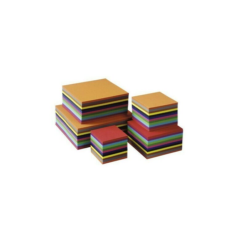 Heutink - Set 480 coli pliabile colorate 16 x 16 cm -