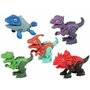 Set 5 dinozauri pentru copii, jucarii demontabile cu surubelnita, 10419 - 2