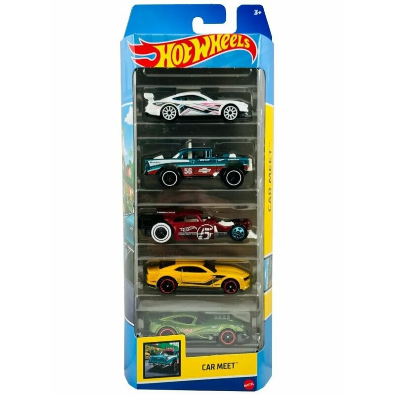 SET 5 MASINI HOT WHEELS CAR MEET