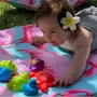 Set 7 animalute de baie, Playgro, Fara gauri, Cu gentuta pentru transport, Fara BPA, Floating Sea Friends, New Blue - 7