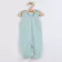 Set 7 piese, New Baby, Include body cu maneca lunga, bluza, pantalonasi cu botosei, salopeta fara maneci, caciulita, manusi, botosei, Marime 56, Din bumbac 100%, I am Blue - 4