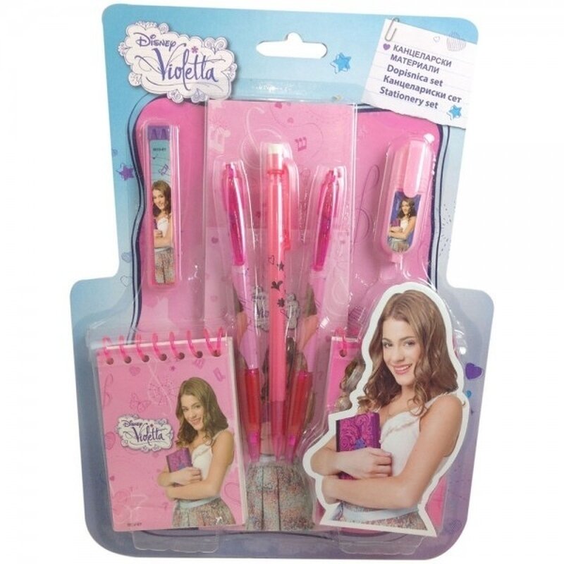 Set 8 articole papetarie violetta