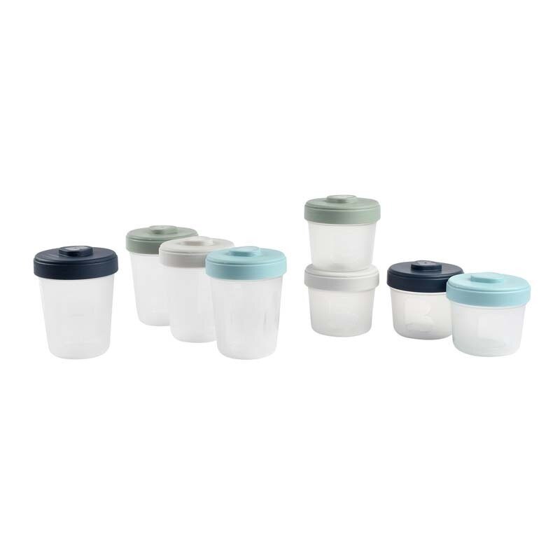 Beaba - set recipiente 8 bucati, 4x150 ml, 4x250 ml
