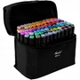 Set 80 carioci, Jokomisiada, ProTone, De colorat, Cu 2 capete, Cu alcool, Cu multiple culori, 3 ani+, Multicolor - 1