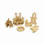 Set 92 de cuburi, din lemn, +3 ani, Masterkidz - 1