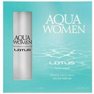 Set apa de parfum Lotus, Aqua Women, pentru femei, 3x20ml