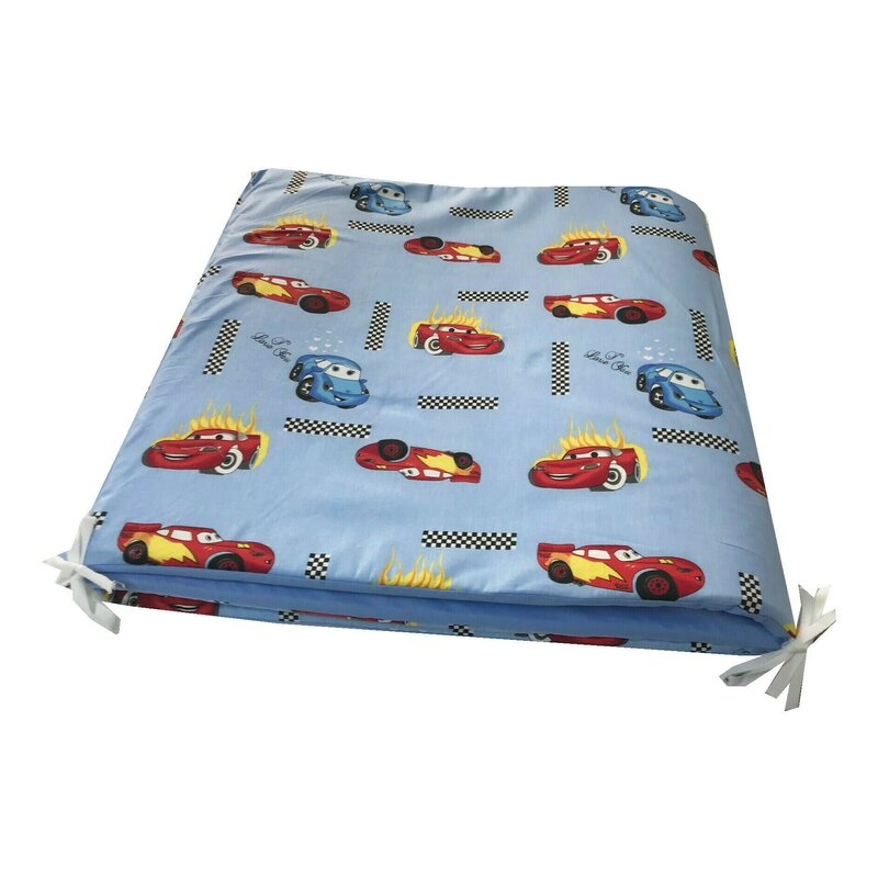 Deseda - set aparatori pat 140x70 cm inaltime 40 cm cu imprimeu - cars
