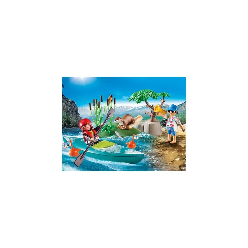 Playmobil - set aventura cu caiac