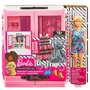 Set Barbie by Mattel Fashion and Beauty Dulap cu haine si papusa - 16