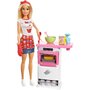 Set Barbie by Mattel I can be Papusa cu bucatarie FHP57 - 1