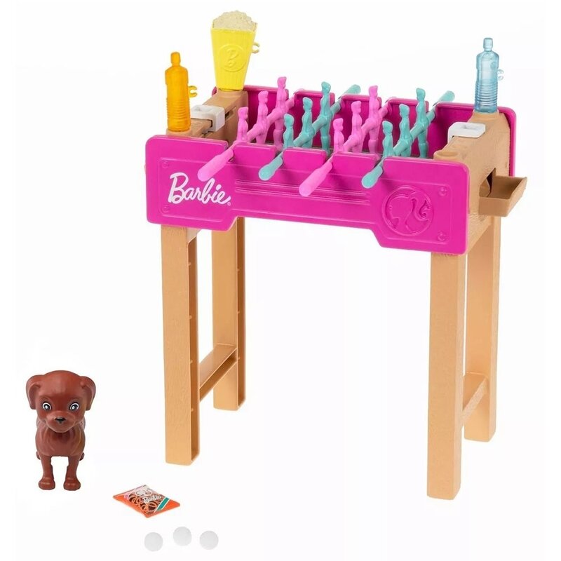 Barbie - set de joaca mobilier grg77 cu accesorii by mattel
