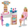 Set Barbie by Mattel Wellness and Fitness O zi la salonul Spa papusa cu figurina si accesorii - 1