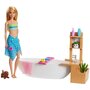 Set Barbie by Mattel Wellness and Fitness Papusa cu cada - 1